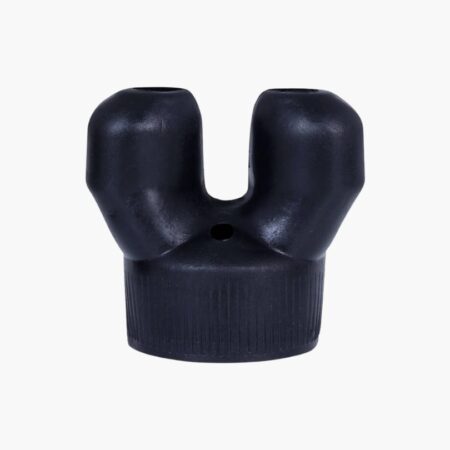 Soft black silicon Silicon Poppers Sniffer Cap